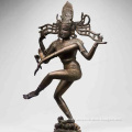 Hot sale india famous religious buddha statue bronze dancing nataraja sculptures